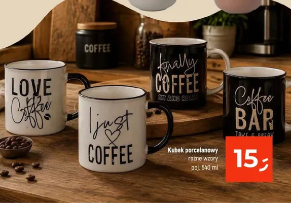 Kubek porcelanowy 540 ml promocja w Dealz