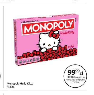 Gra planszowa Monopoly Hello Kitty promocja w Empik