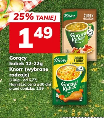 Gorący kubek Knorr promocja w Hitpol