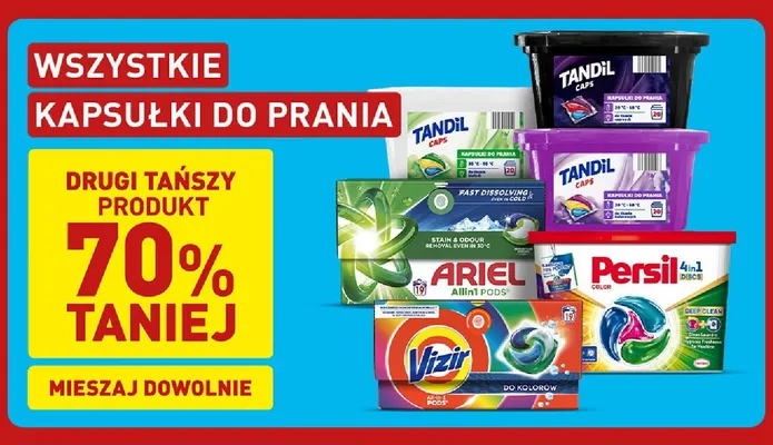 Kapsułki do prania Tandil Caps promocja w Aldi