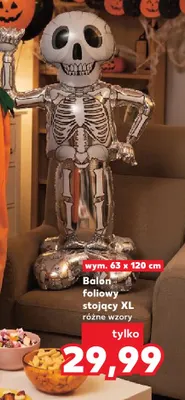 Balon foliowy stojący Xl promocja w Kaufland