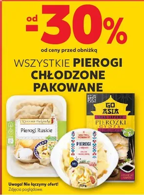 Wszystkie pierogi chłodzone pakowane promocja w Kaufland