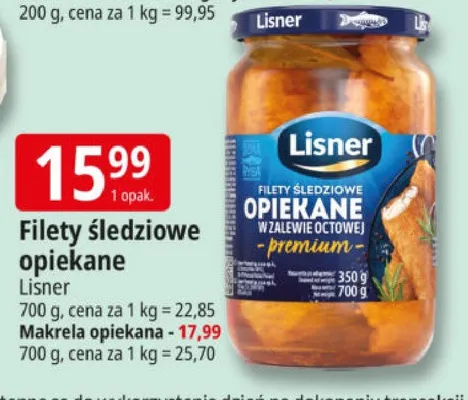 Makrela opiekana promocja w Leclerc
