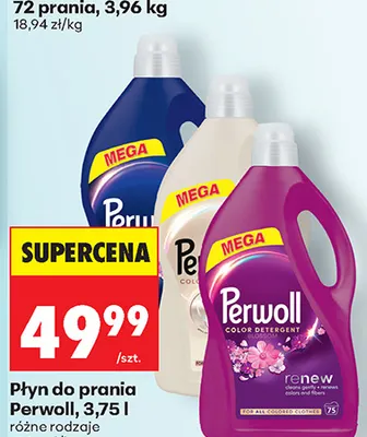 Płyn do prania Perwoll promocja w Biedronka