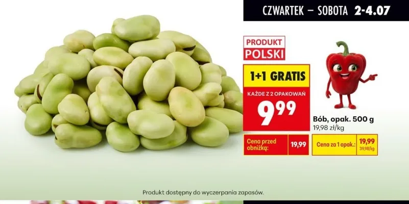 Bób promocja w Biedronka