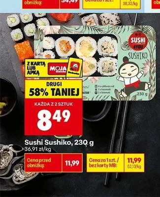 Sushi Sushiko Sushi 4You promocja w Biedronka
