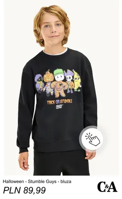 Bluza Halloween Stumble Guys C & A promocja w C&A