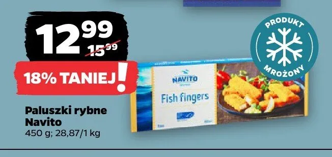 Paluszki rybne promocja w Netto