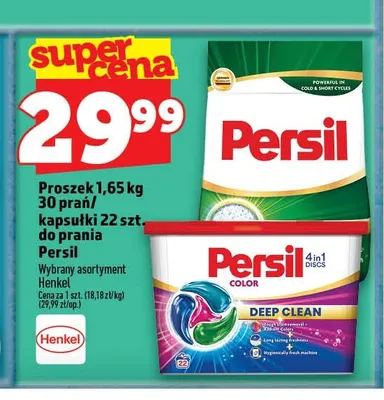 Kapsułki do prania Persil promocja w TOPAZ