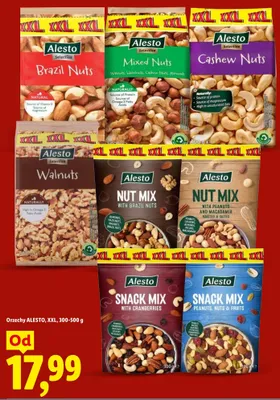 Orzechy nerkowca Alesto XXL promocja w Lidl