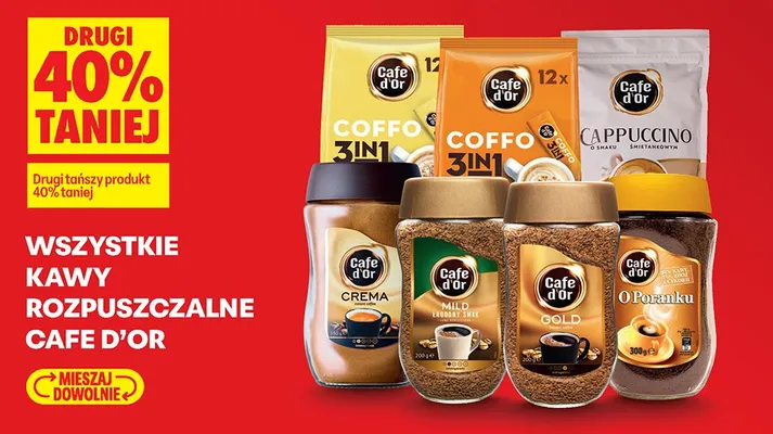 Wszystkie kawy rozpuszczalne promocja w Biedronka