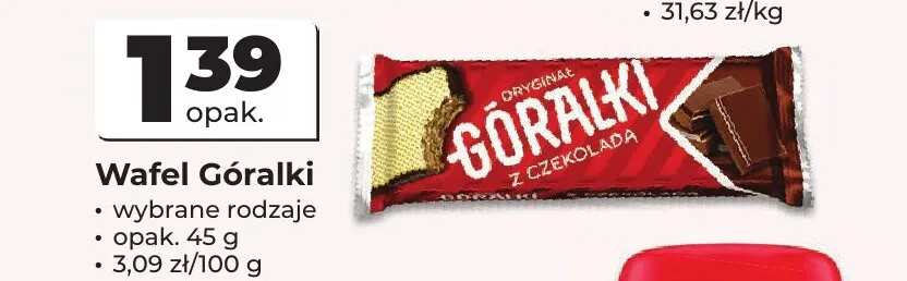 Wafel Góralki promocja w Odido
