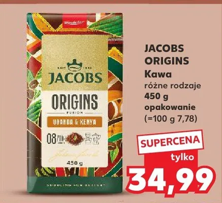 Kawa Origins różne rodzaje promocja w Kaufland