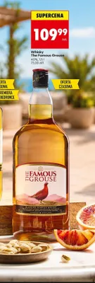 Whisky The Famous Grouse 40% promocja w Biedronka