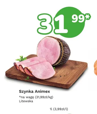 Szynka litewska Animex promocja w Limonka