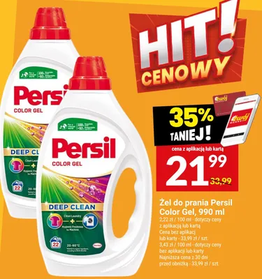 Żel do prania Color Gel Deep Clean promocja w Twój Market