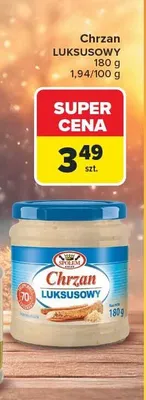Chrzan luksusowy promocja w Carrefour Market