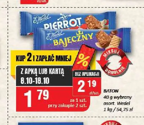 Baton Bajeczny E.Wedel promocja w Chorten