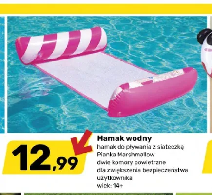 Hamak wodny promocja w Bricomarche