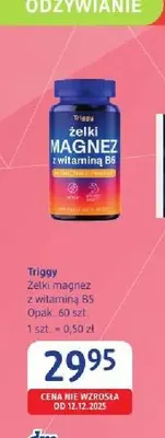 Żelki magnez z witaminą B6 Triggy promocja w Drogerie DM