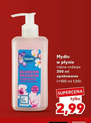 Mydło w płynie Bevola promocja w Kaufland
