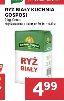 Ryż biały Kuchnia Gosposi promocja w Stokrotka