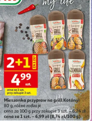 Mieszanka przypraw na grill promocja w Auchan