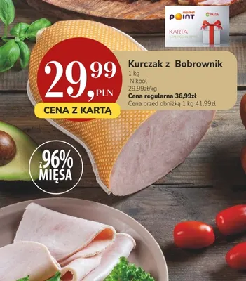 Kurczak z Bobrownik Nik-Pol promocja w Market Point