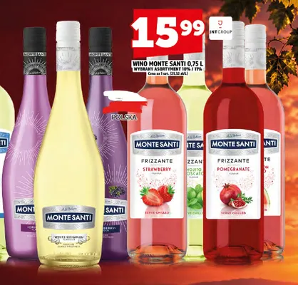 Wino Monte Santi promocja w TOPAZ
