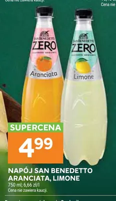 Napój San Benedetto Zero Limone promocja w Stokrotka