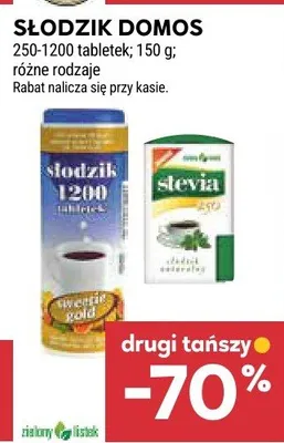 Słodzik domos promocja w Stokrotka