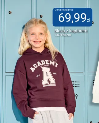 Bluza z kapturem dziecięca promocja w Smyk