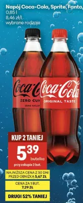 Cola promocja w Delikatesy Centrum