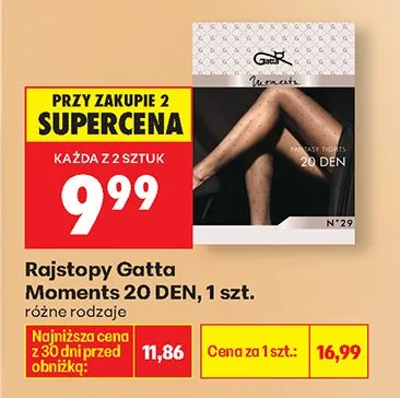 Rajstopy Moments 20 DEN, różne rodzaje promocja w Biedronka