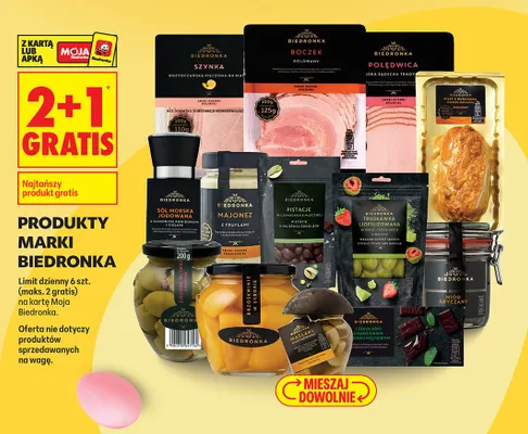 Produkty wszystkie rodzaje promocja w Biedronka