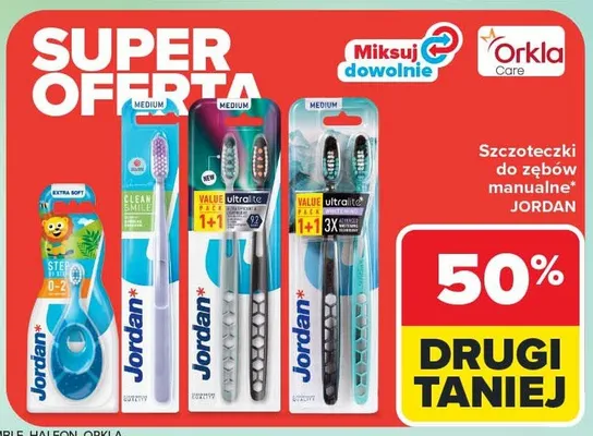 Szczoteczki do zębów manualne promocja w Carrefour