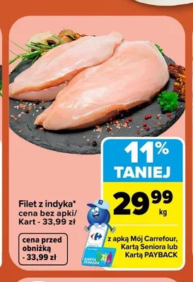Filet z indyka promocja w Carrefour Market