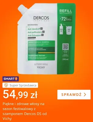 Szampon przeciwłupieżowy Vichy Dercos Technique promocja w Allegro