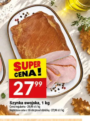 Szynka swojska promocja w Twój Market