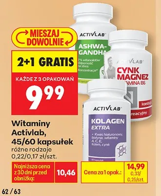 Witaminy Activlab promocja w Biedronka