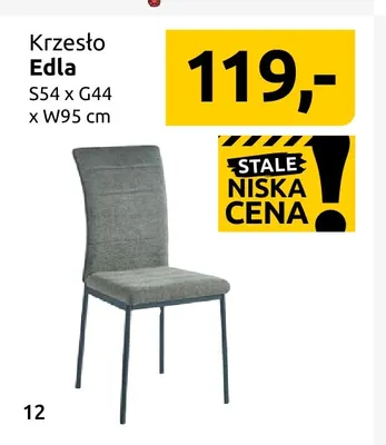 Krzesło Edla promocja w Black Red White