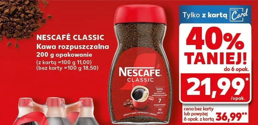 Kawa rozpuszczalna Classic promocja w Kaufland
