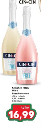 Wino bezalkoholowe 0,75 l, różne rodzaje promocja w Kaufland