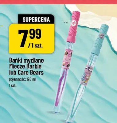Bańki mydlane Miecze Barbie promocja w POLOmarket