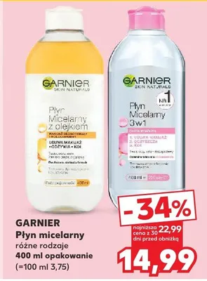Płyn micelarny różne rodzaje promocja w Kaufland
