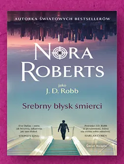 Książka Srebrny błysk śmierci Nora Roberts promocja w Biedronka