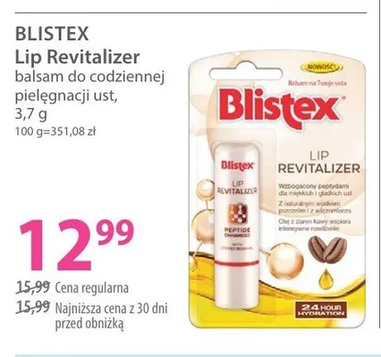 Balsam do ust Blistex Lip Revitalizer promocja w Hebe