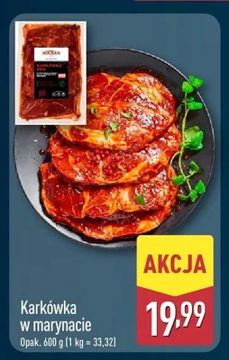Karkówka w marynacie Suchan promocja w Aldi