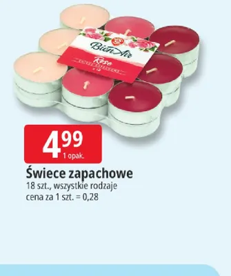 Świece zapachowe BienAir promocja w Leclerc
