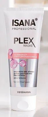 Maska do włosów Isana Professional Plex Maske promocja w Rossmann